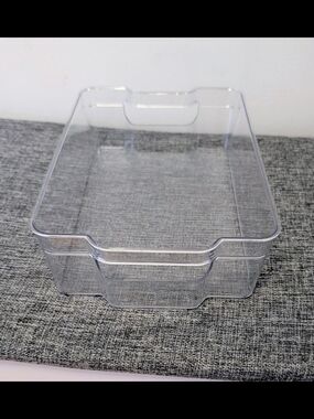 Clear Plastic Storage Bin